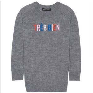 J. Crew Trés Bien Extra Fine Merino Wool Sweater Size XXS